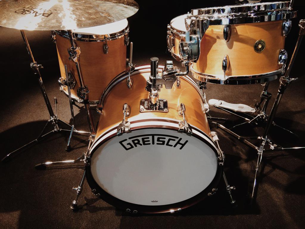 USA Broadkaster // Satin Classic Maple #gretsch #drums #usa
