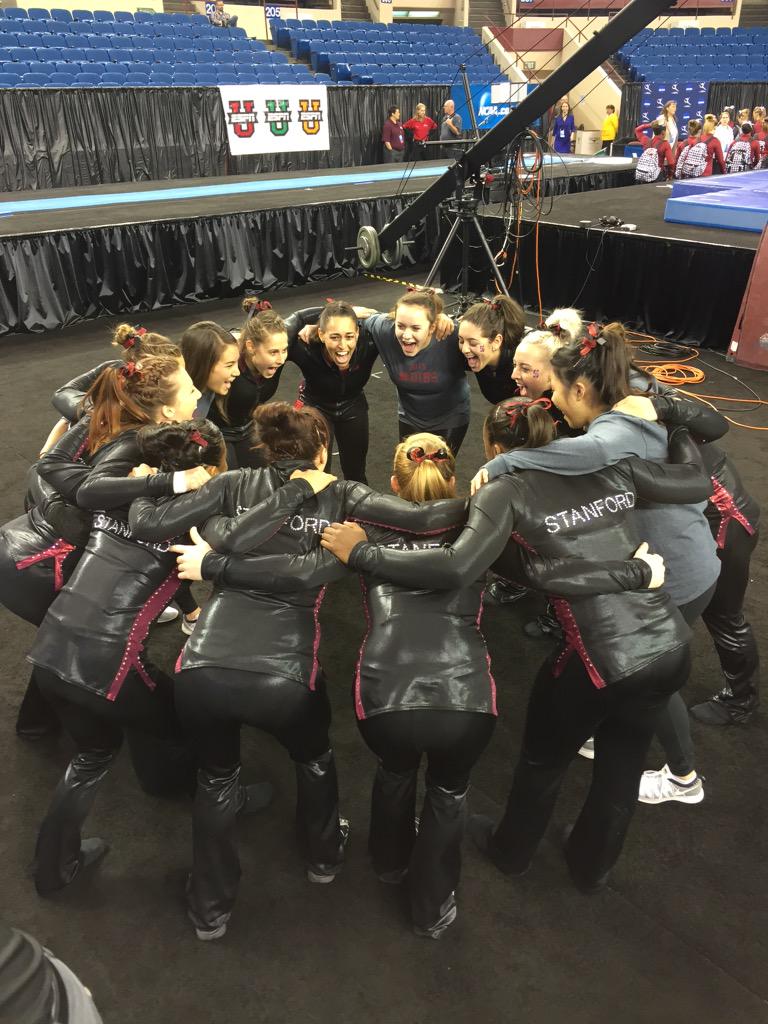 StanfordWGym's tweet photo. #SWG2015 is back in action at Fort Worth for #SuperSix!! http://t.co/1ajIhgUQzM