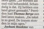 Thomasbergetwit's tweet photo. Trots!! Michel Perridon heeft me gevraagd om een lied te schrijven voor zijn nieuwe stichting, word top!! #leefjeuit http://t.co/TzxnM7Vuf7