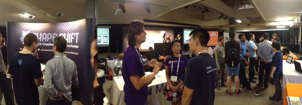 ShapeShift's tweet image. @BitcoinJobFair happening right now. With #ShapeShift team: