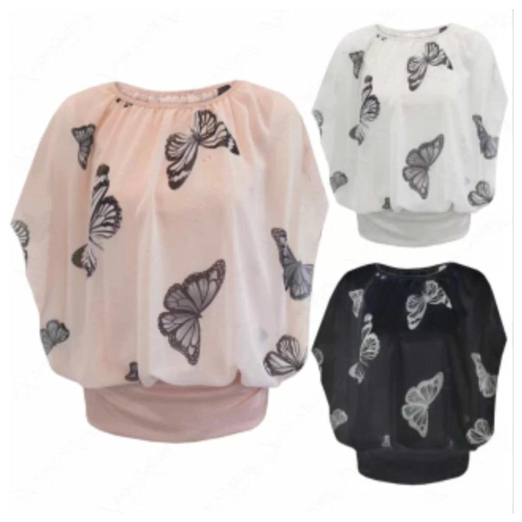 ladyukltd's tweet photo. Only £10.50 SEXY CHIFFON BUTTERFLY PRINT BATWING Top http://t.co/Mkr0WCwasm @eBay @ebayrt  @ebayrt #BuyNow #sale http://t.co/nf1CuB4pf6