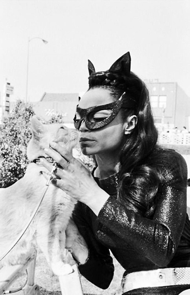 HistoryHeroes's tweet photo. Did you know Cat Woman based on ancient Egyptian goddess Bastet, daughter of sun god Ra? #BlackHistory #BlackTwitter http://t.co/sNhSm2cR3G