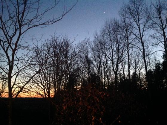 #beautiful spring night at home in Cobourg