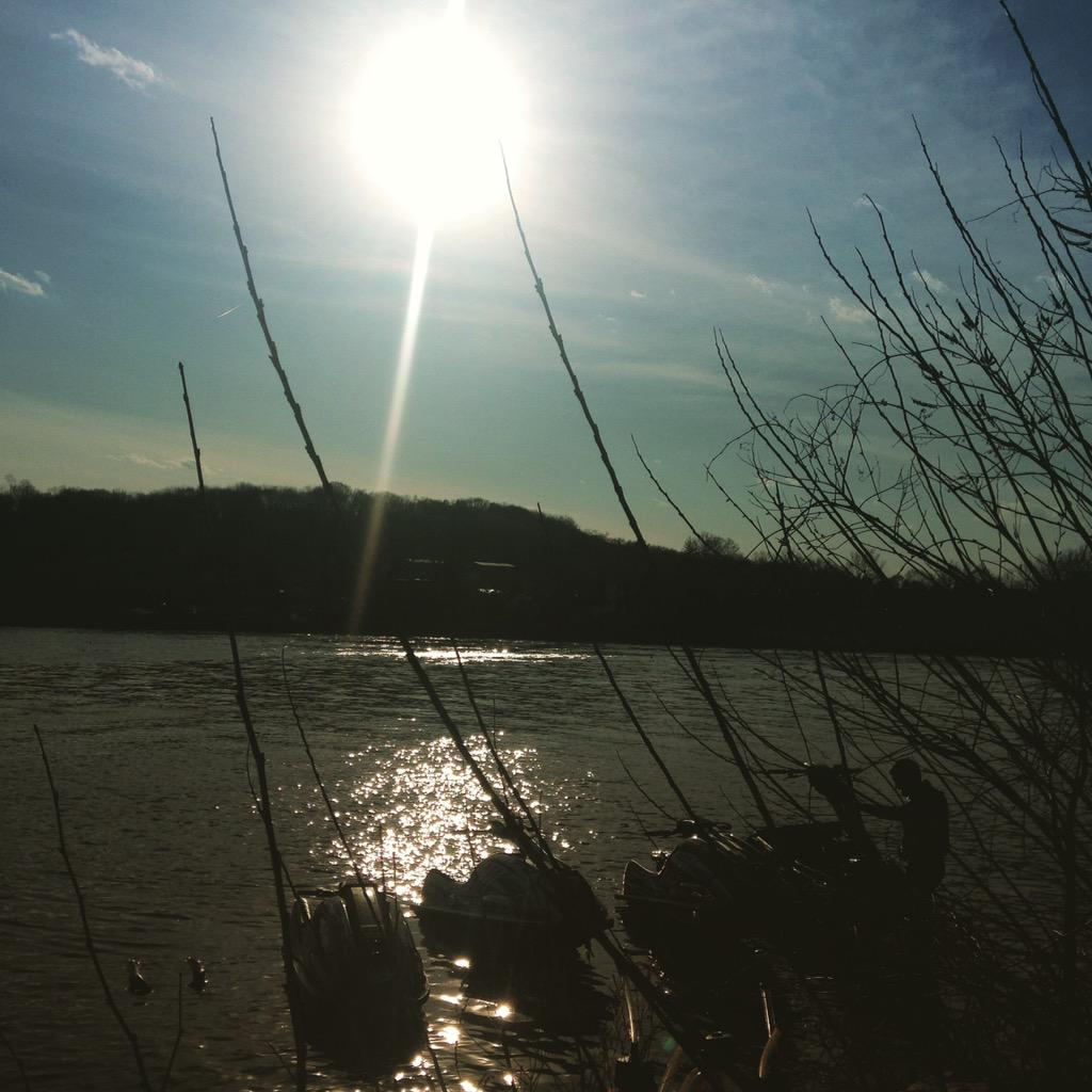 Can't wait to go through the photos from today's training session on the Delaware river! (these are iphone pics)☀️😎☀️