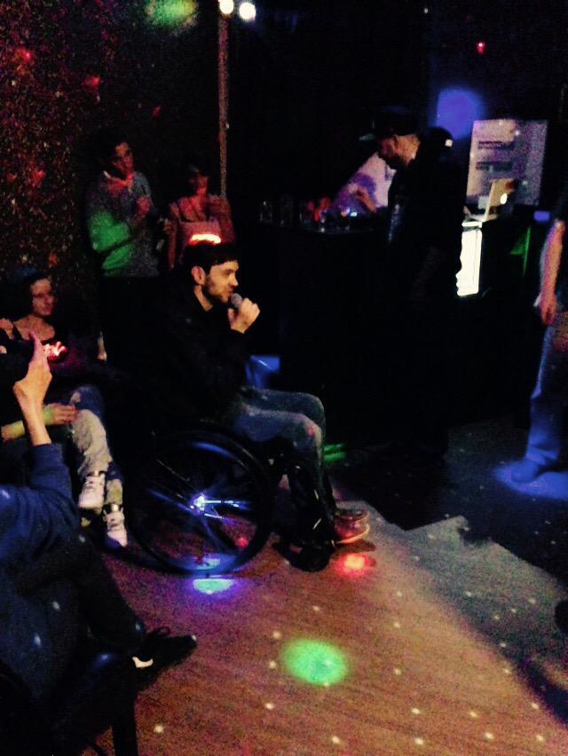 kaempferhz's tweet photo. #Party im Salzclub! Alle Einnahmen werden gespendet! #sickofwheels http://t.co/qxnf8wdvow