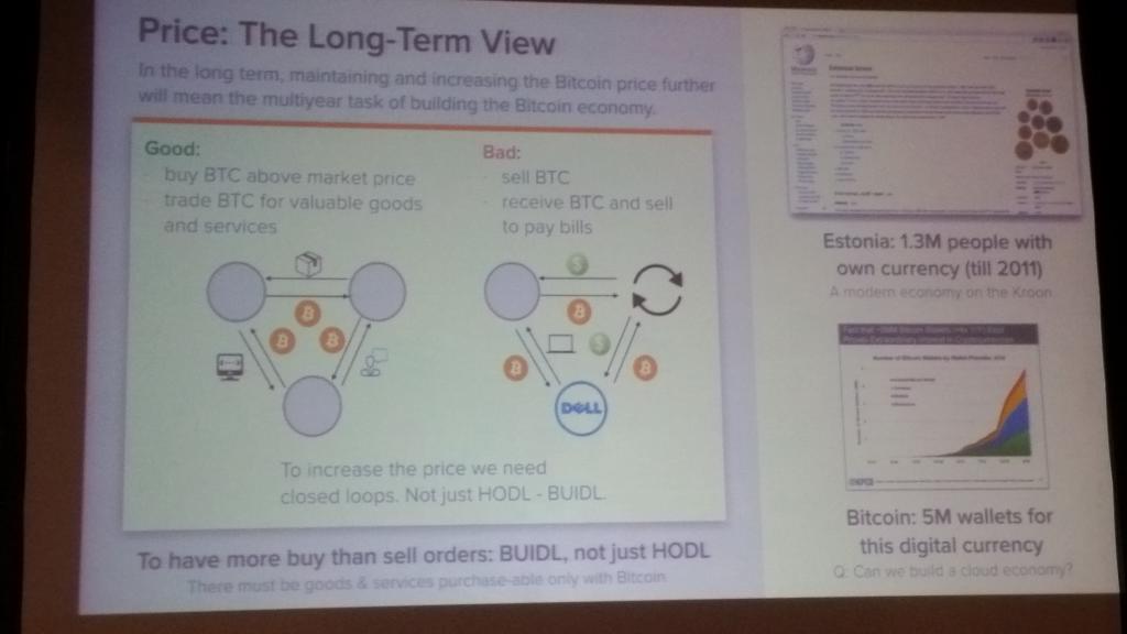 lightcoin's tweet image. "To have more buy than sell orders: BUIDL, not just HODL." - @balajis @a16z @BitcoinJobFair