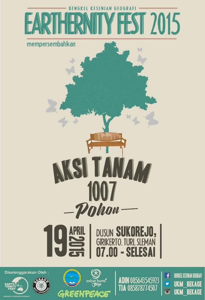 Bagi yang mau ikut tanam pohon yuk lihat tweet kami sebelumnya. 
Mari jadikan Merapi lebih hijau. :)
@pasagmerapi