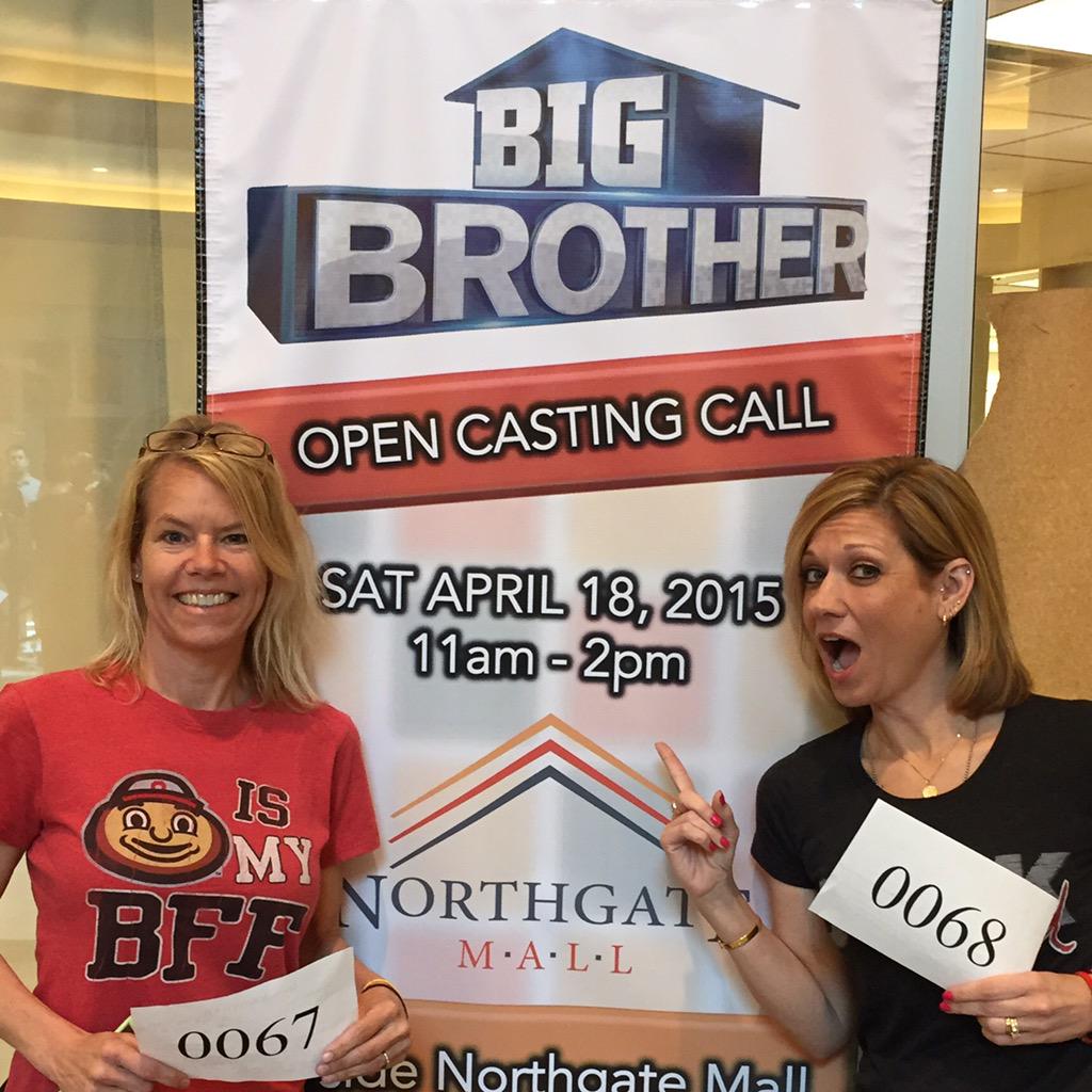 BuckeyeBeth13's tweet photo. @Kassting @JulieChen Pick us! Cinci casting call today! #BB17 #BigBrother #BB17opencall #Cincinnati http://t.co/PABoON8gzf