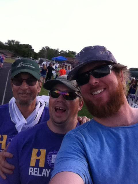 davidtribble's tweet image. Po Po shut us down after 2 songs.  Met a real survivor named Dan!  #Tornadicactivity #CancerSurvivor @RelayForLife