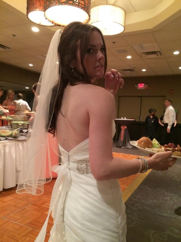 Typical!!! Congrats Allie!!!! @Allie_Murray_ #gorgeousbride #alandjimforthewin