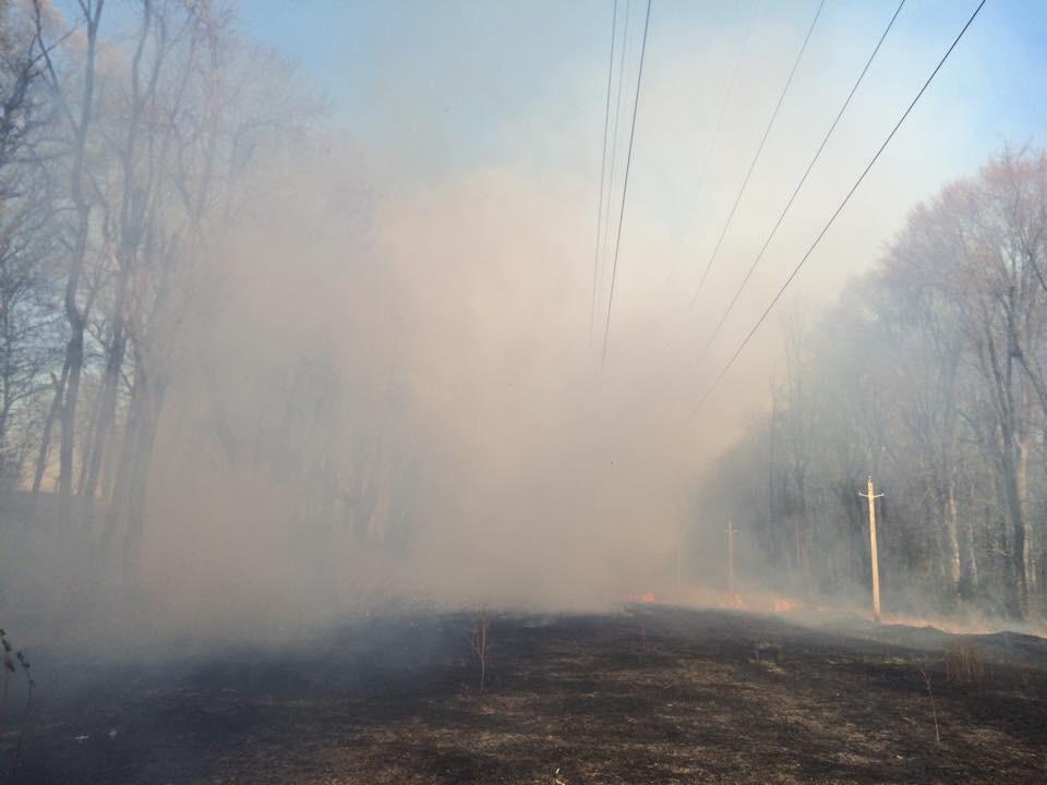 NFD65's tweet photo. Brush fire in our local today @TFC484 @ParklandFireCo @FeastervileFire http://t.co/NcwwwpHLfk