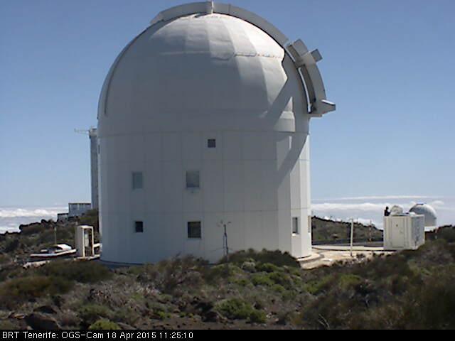 One team member took BigWhoop to Observatorio del Teide