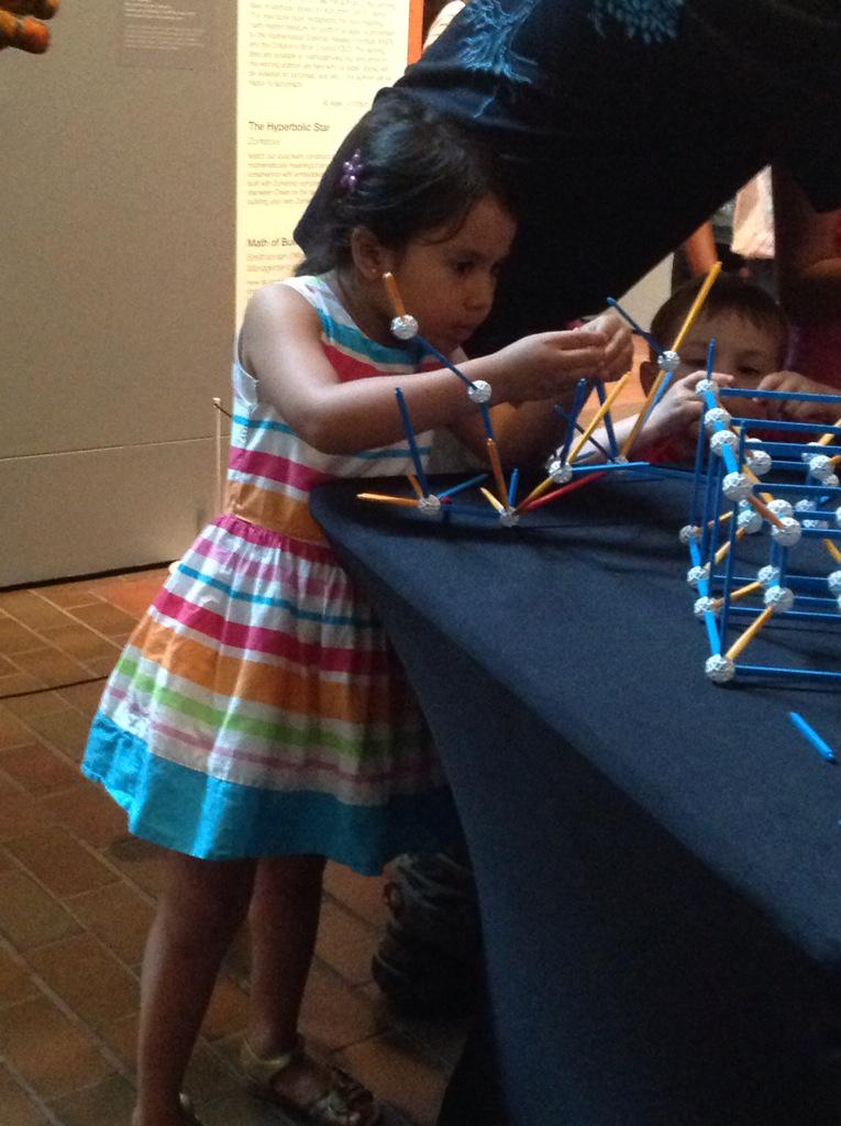 samurro's tweet photo. #earlychildhood #MathFest2015 #STEM @mathmoves @Zometool Math is fun for kids!! http://t.co/SITX3Av7dH