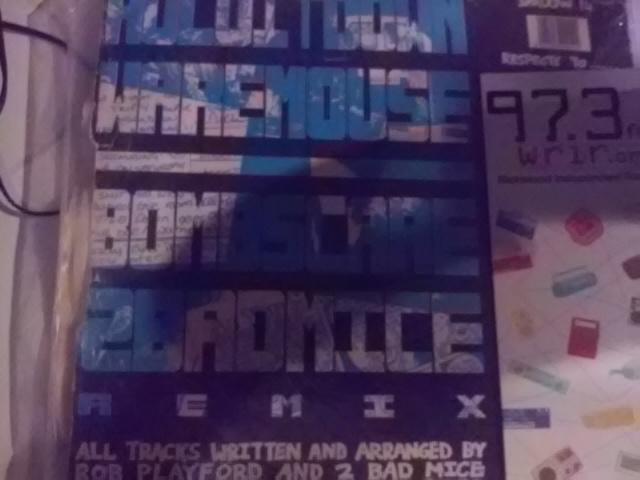 1991. 2 bad mice. Live on the FM airwaves. Donate to keep it that way. Wrir.org #rave #vinylheads @WRIR