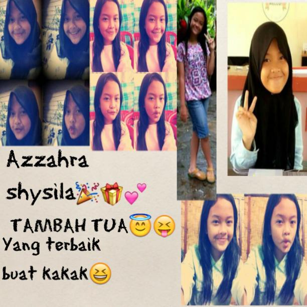 Anandanadya27's tweet photo. happy birthday @zahrasisila 💞🎉 yang terbaik buatmu sygg,13😇 http://t.co/rghCbvzaVe