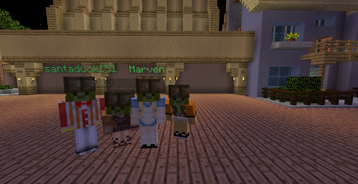 HannAurorah's tweet image. The Turtle Takeover! #mcmagicside @MCMagicParks @That1SnowyPup @Marven2929 and santaduck :3
