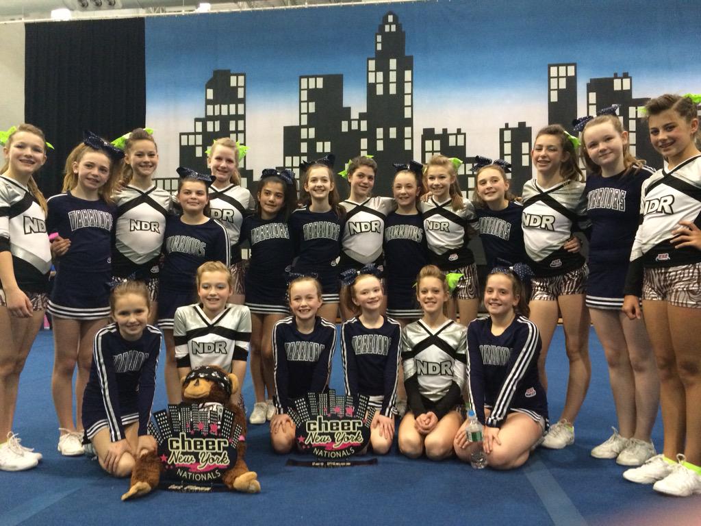 NDR Cheer and Manasquan Warriors representing Youth Rec at CNY Nationals <a href="/CNYCheer/">CNY Cheer Company</a> <a href="/Pop_Warner/">Official Pop Warner</a>