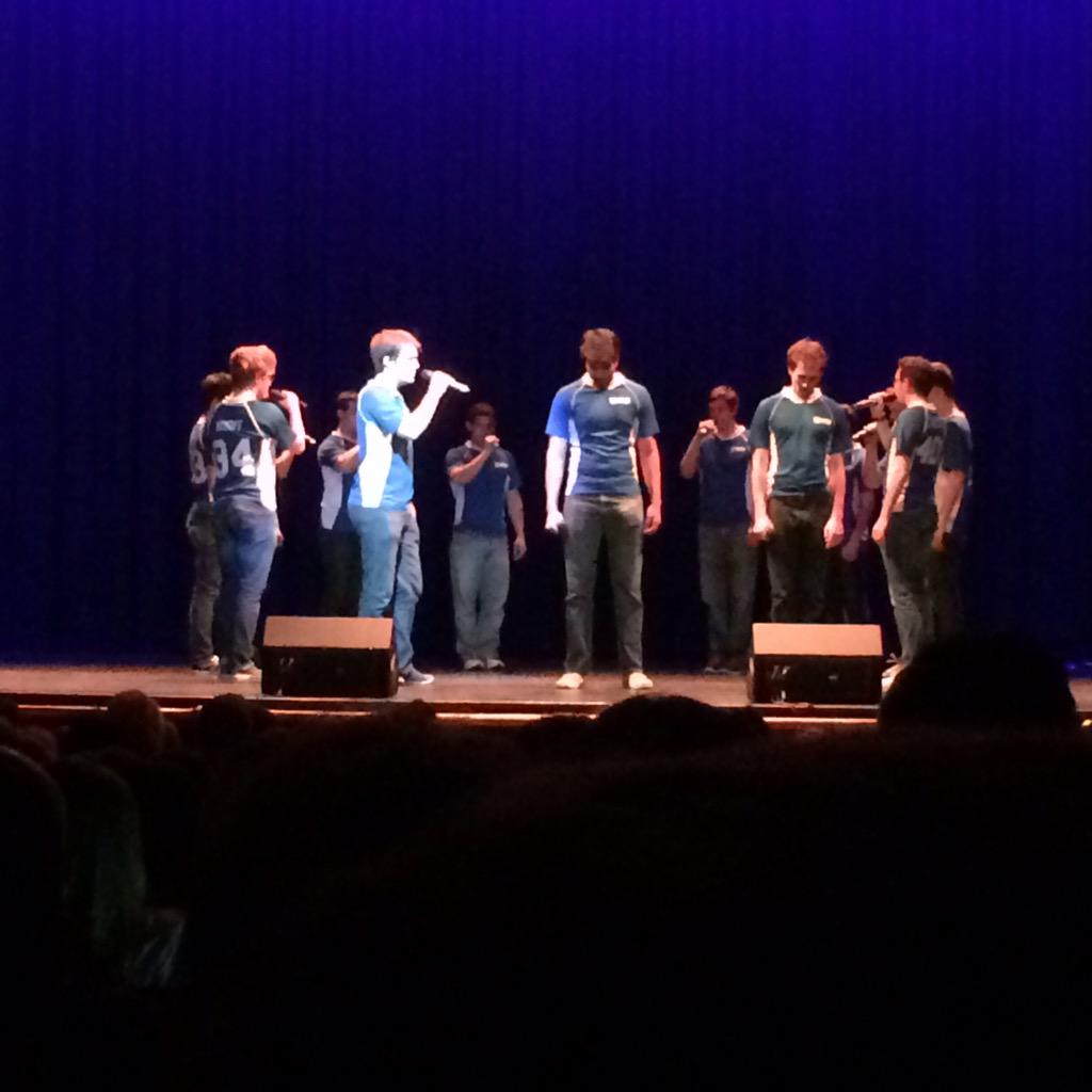 GregRokisky's tweet image. First four groups--mad props!! #TalentGame #VarsityVocals #NYC #ICCA