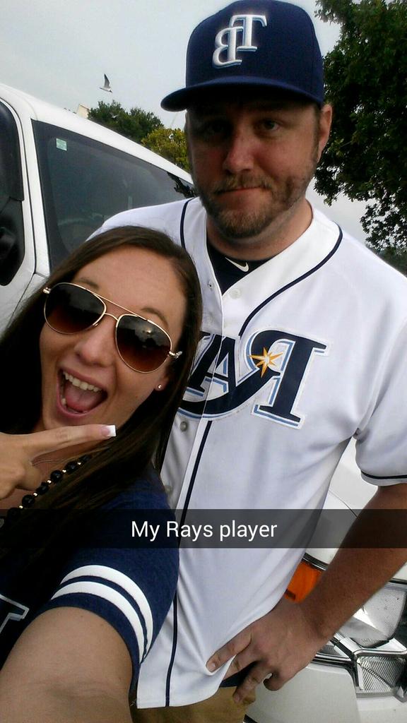 Spritney07's tweet photo. Let's go #tampabayrays best birthday ever #baseball #MLB http://t.co/zAjpLQobjC