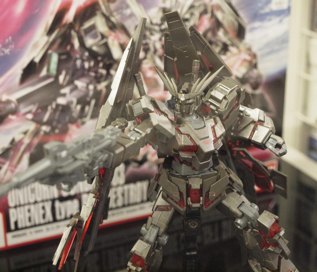 GFT限定で昨日から発売の『HGUC ユニコーンガンダム3号機フェネクス