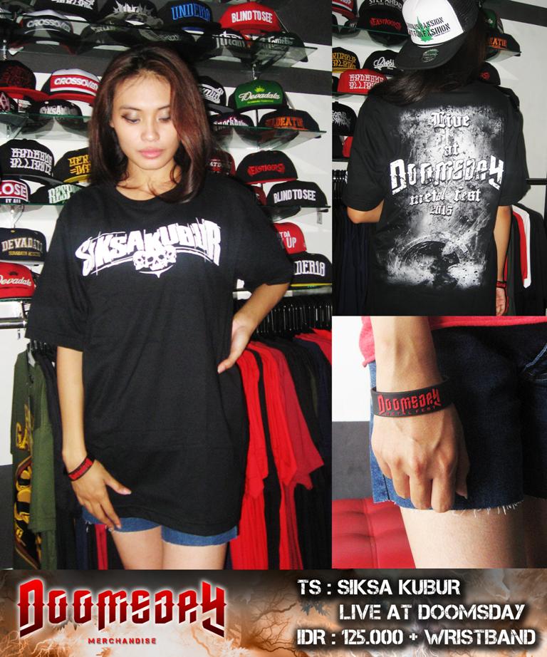 TS- SIKSAKUBUR live at #DOOMSDAY5 Metal Festival 2015
Harga:125.000+Gelang, Bisa kalian dapatkan di @Dthronestore