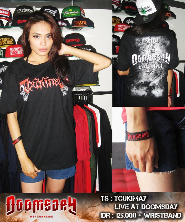TS- TCUKIMAY LIVE AT #DOOMSDAY5 Metal Festival 2015
Harga:125.000+Gelang, Bisa kalian dapatkan di @Dthronestore