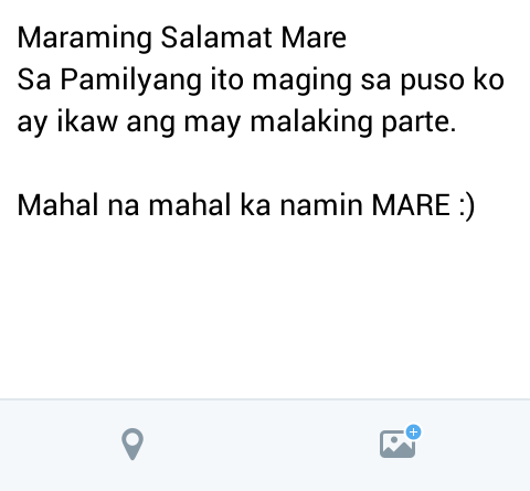 pbogumjieunbin's tweet photo. Munting alay ko sayo mare hahaha @hopia_buko #MareTYSM http://t.co/64AVmqYT5B