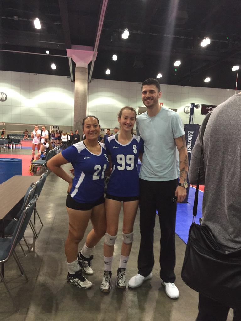 I looked gross but it\s Matt Anderson happy birthday 