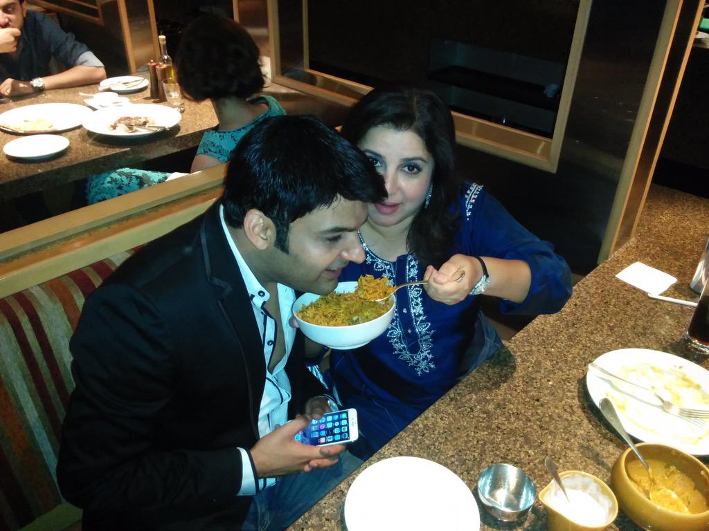 After party bhi kuch kam nahi thi..this 1s especially for my n <a href="/KapilSharmaK9/">Kapil Sharma</a>  s trainer!@yogesh_fitness pls forgive!