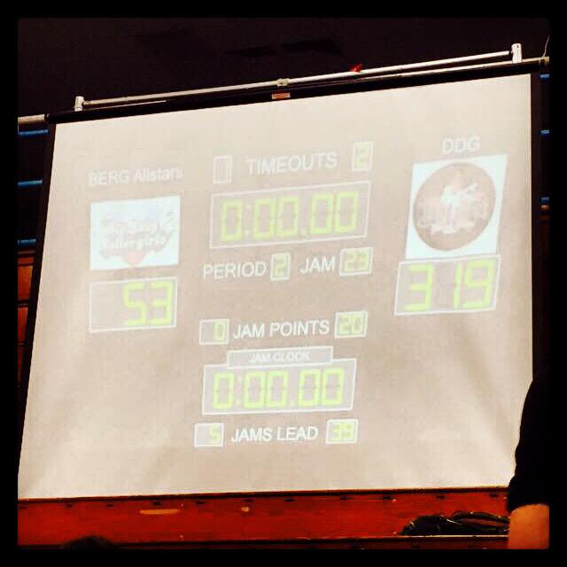 DetroitDerby's tweet image. Congrats to All Star who took the win vs Big Easy Roller Girls #streetfight #10yearsofhits #detroitderbygirls