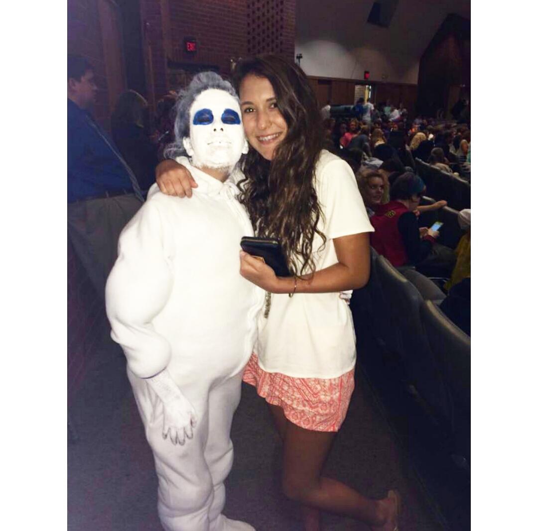 kimmie_macias's tweet photo. Glad to see my favorite chick in the audience #stuntnight ๐๐ http://t.co/GuYIuDZHp7