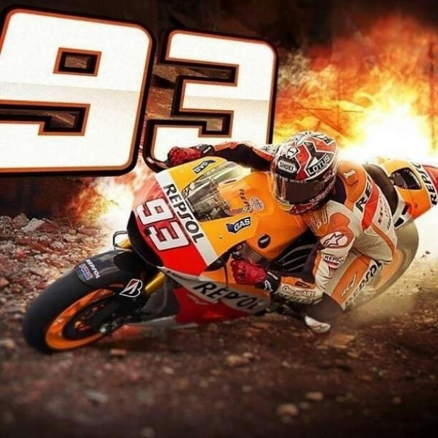 10VR46's tweet photo. @marcmarquez93 pole position #ArgentinaGP picture on motogp.15 Instrgram http://t.co/mwem7q8z1P