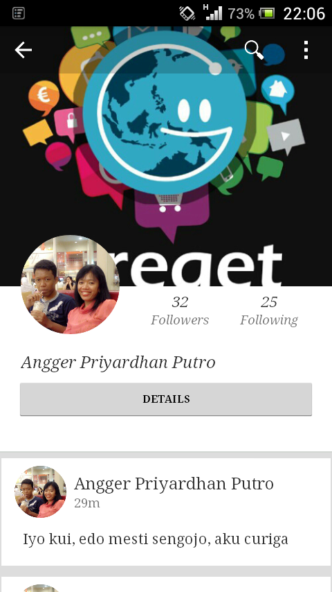 GregetMessenger's tweet photo. yuk update #GregetMessenger mu guys, ada banyak fitur barunya loh.. cek Play Store ya guys..
https://t.co/1XPnnsBt9p http://t.co/eedXBWMTWD