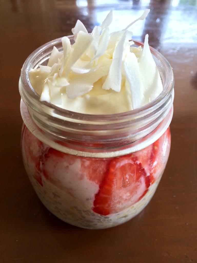 I keep heaps of lactose free yogurt and GF Bircher parfaits in my fridge at all times! #FODMAPHack #APR15promo