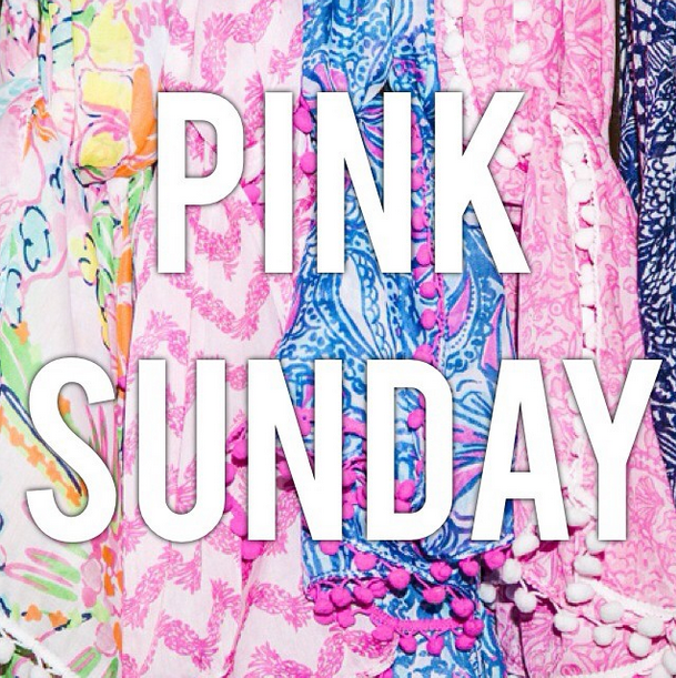 Target's tweet photo. Excited about #LillyforTarget? RT to wish someone a happy &amp; chic #PinkSunday! CC: @kaseyskitchen http://t.co/Yu4ExzzgXL