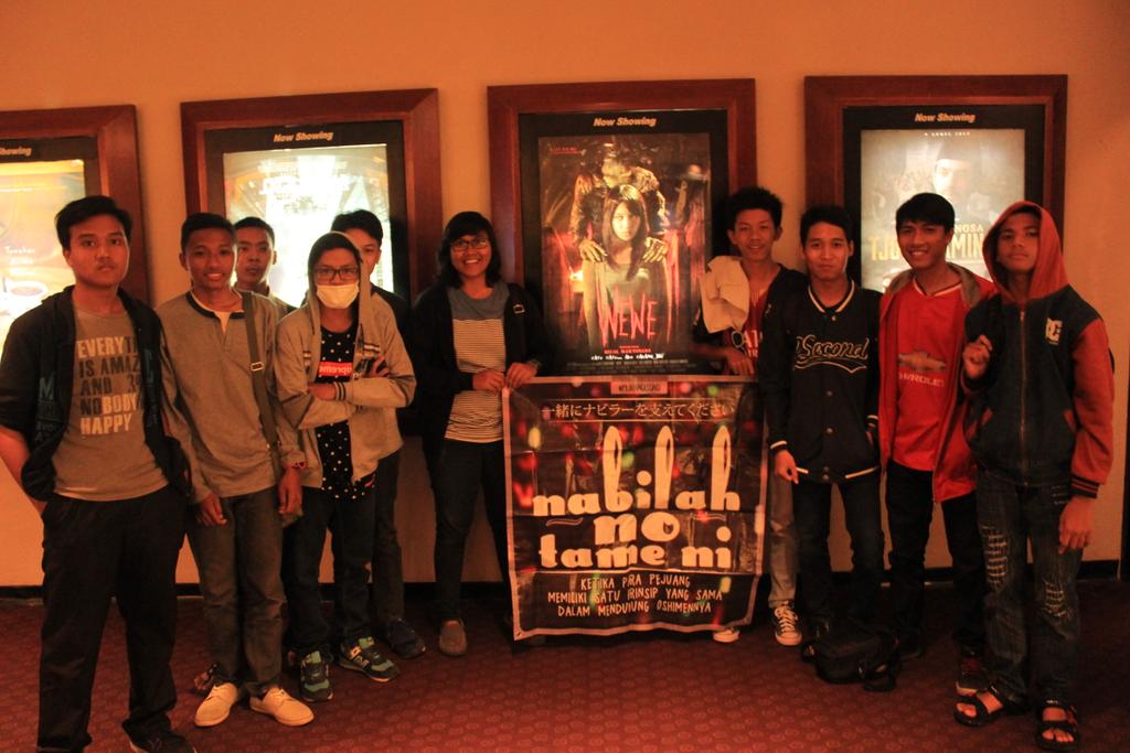 Nabholic_SBY's tweet photo. Foto Nobar kita bersama @NabilaholicsSDA #NabilahOnWeweMovie http://t.co/9ZlTysF6JL