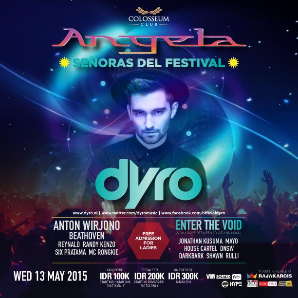 #NP <a href="/Dyro/">Dyro</a> - Radical | Coming to <a href="/ColosseumJKT/">Colosseum Jakarta</a> Wed 13-May 2015 | BOOK NOW

info: colosseum.id 
Phone: 082270001001