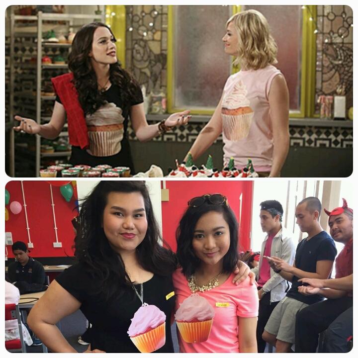 amalljehan's tweet photo. Still buzzing from yday!! Representing Leavers race 2015, Team #thisissuperawkward from @2BrokeGirls http://t.co/bFBUbbxSCu