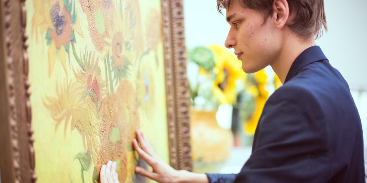 "Feeling Van Gogh" helps visitors who are visually impaired experience the artist's work huff.to/1CUyNQd