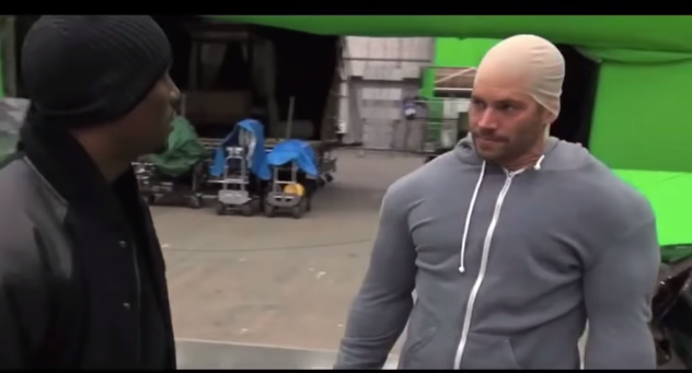 sopitas's tweet photo. Paul Walker se divertía en el set de Furious 7 imitando a Vin Diesel :') http://t.co/sbZk4LQvyH http://t.co/C3Gu85SRkx