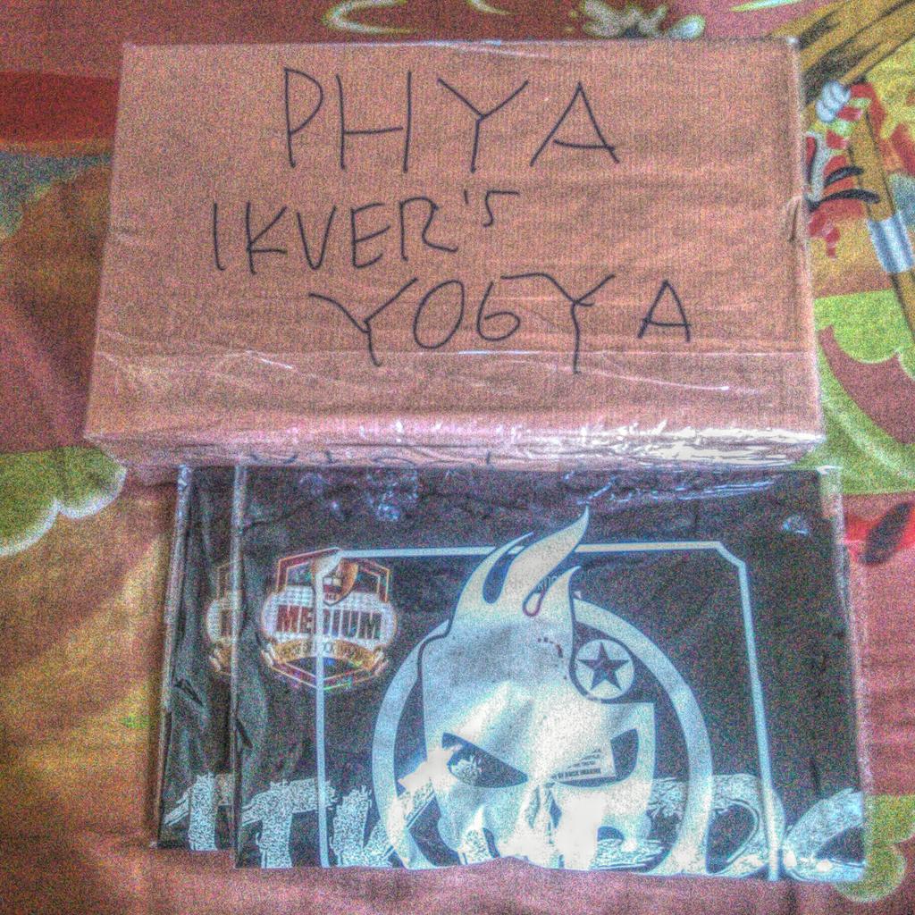 Kaos Ikvers udah siap diambil ya teman2. 🎉😘😘😘