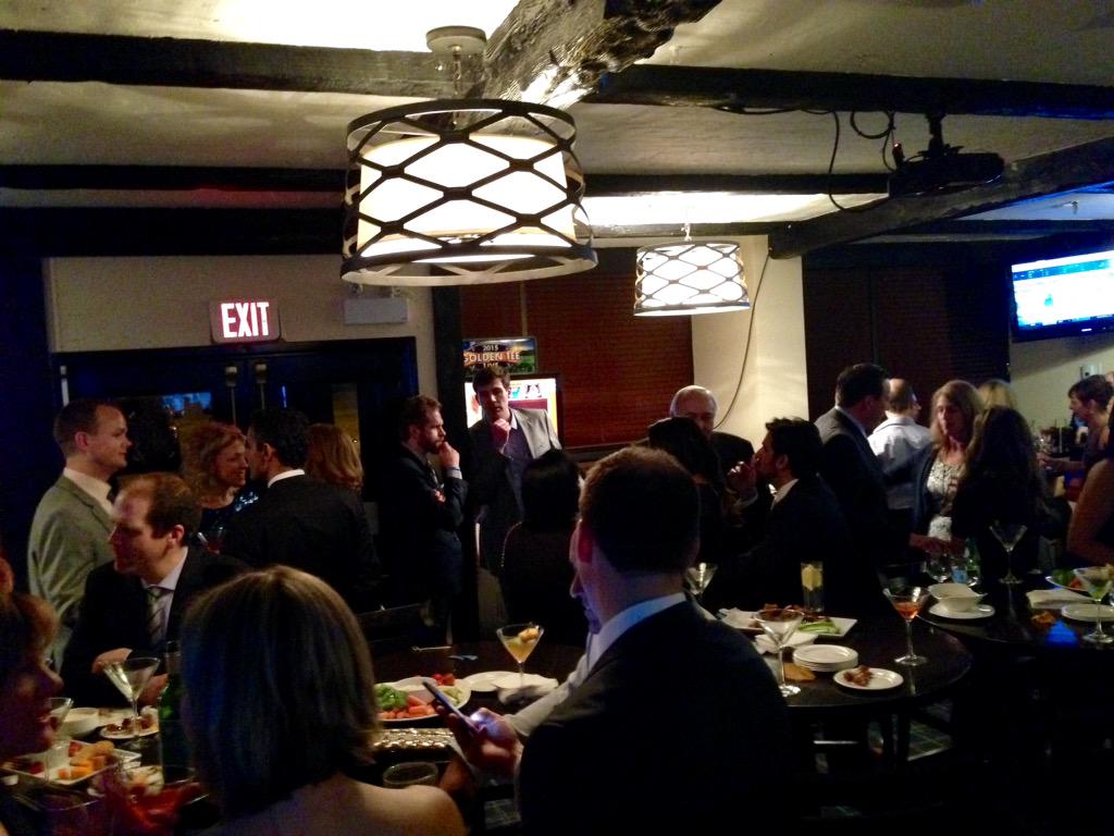 EPLdotCA's tweet photo. We're having a great time at the #b2e2015 Shaken or Stirred? after party at Lion's Head Pub! #eplhero http://t.co/KMMBv8cmxy