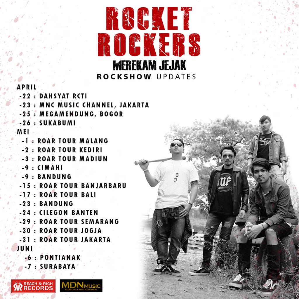 rocket_rockers's tweet photo. schedule update #rockshow #merekamjejak http://t.co/3uU1xfMId6