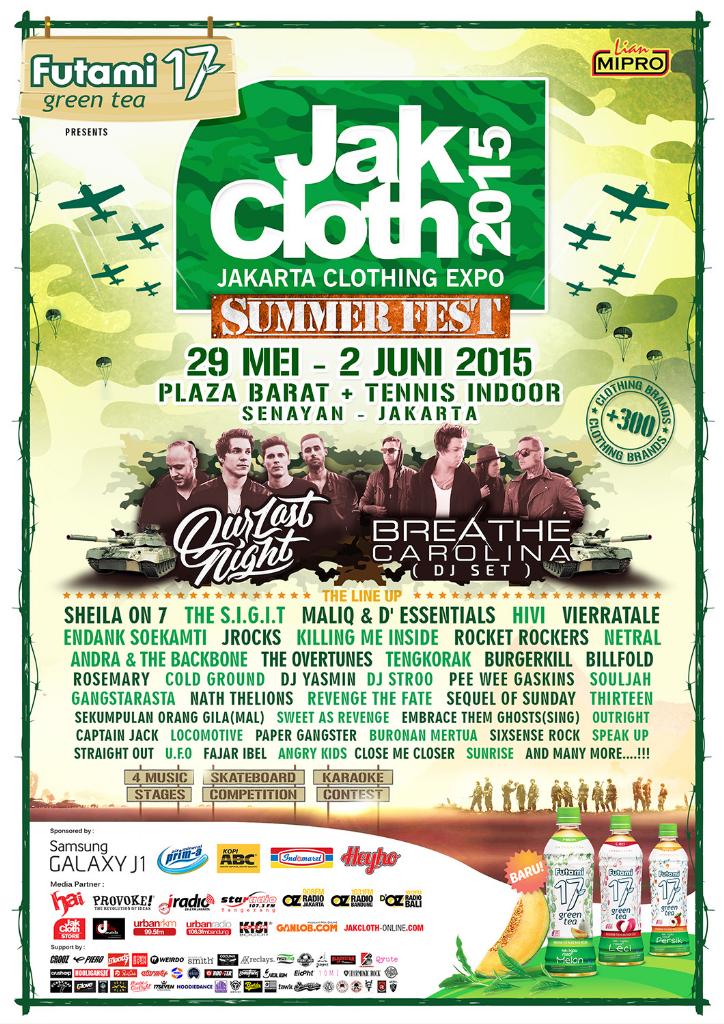JakCloth's tweet photo. Update nih--> JAKCLOTH SUMMER FEST 2015 http://t.co/plBgJKI6oG