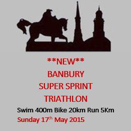 New Banbury Triathlon Super Sprint Announcement.
visit neversecondsportsevents.com