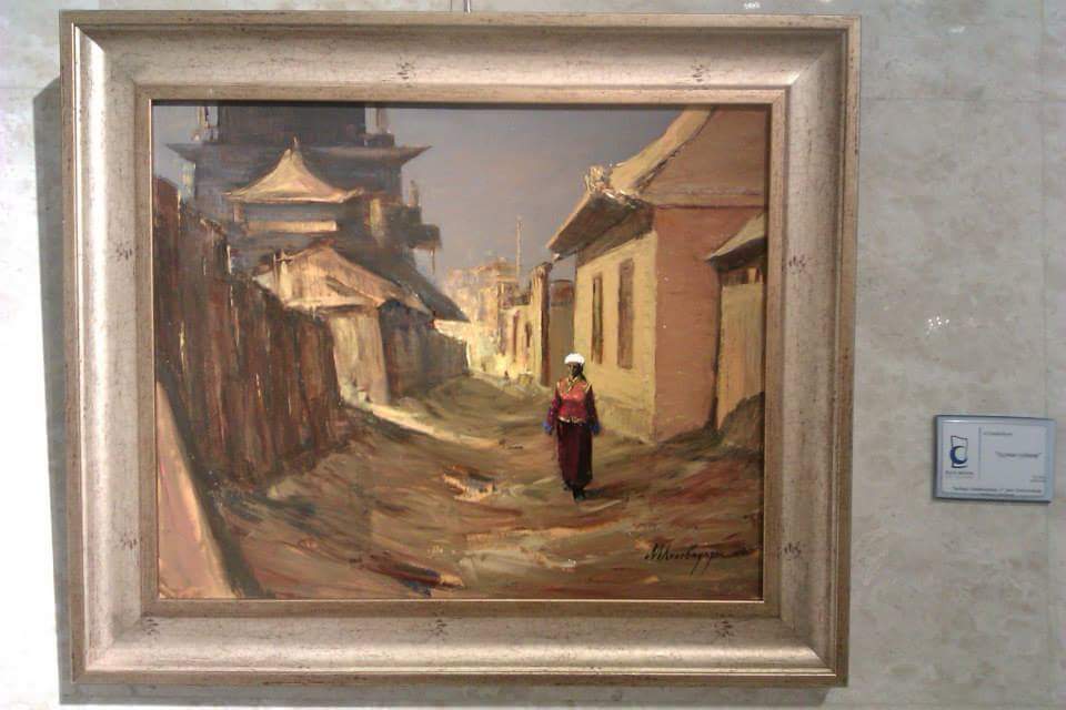 Энэ зургийг зурсан зураач нэр өгөхдөө
-Аниа нь Гандан Стайл хэмээн
Амандаа хүүрнэн санаашран зурсан бөлгөө