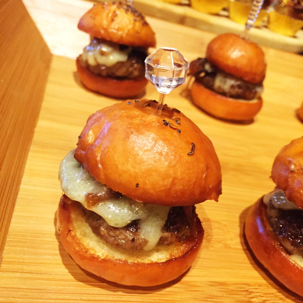 #BlackTruffle #Wagyu #Bacon #Sliders #bASH #FirstPlace go #TeamDelDotto