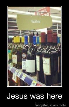 #WineSunday - Water to Wine 😀