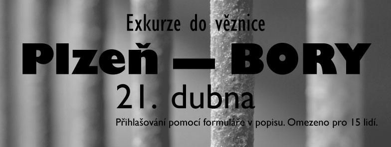 Stále se můžete přihlašovat na úterní exkurzi ve věznici Plzeň - Bory: bit.ly/1EfO8kj Těšíme se na vás! :)