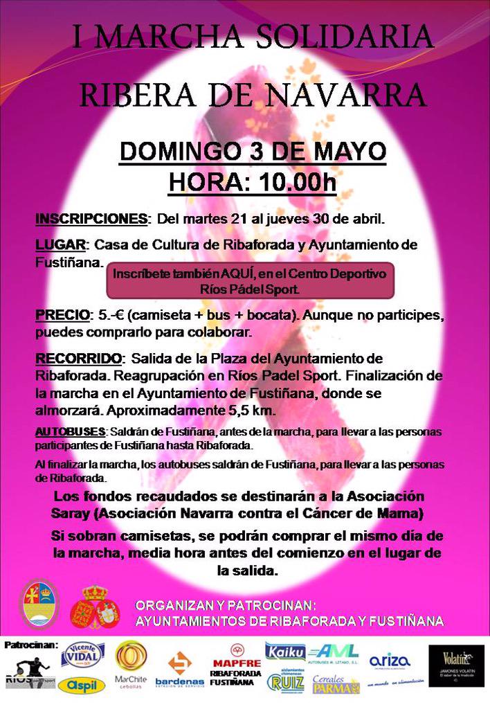 rios_fv's tweet photo. Marcha solidaria !!!! Apúntate http://t.co/6NIUeTuwmh